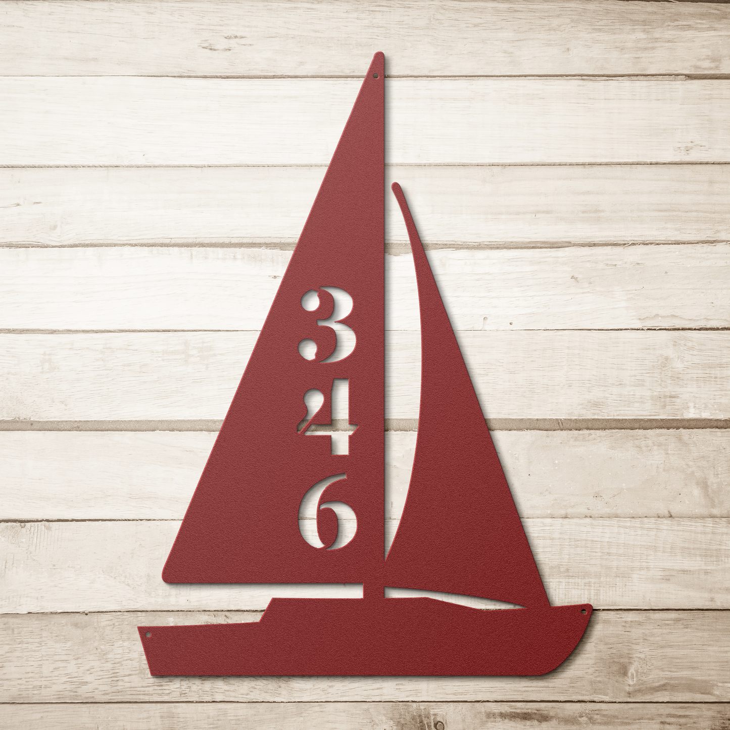 personalized_sail_boat_house_number_sign_Red_Simple_Wood_BKGD_Mockup.png_15890861